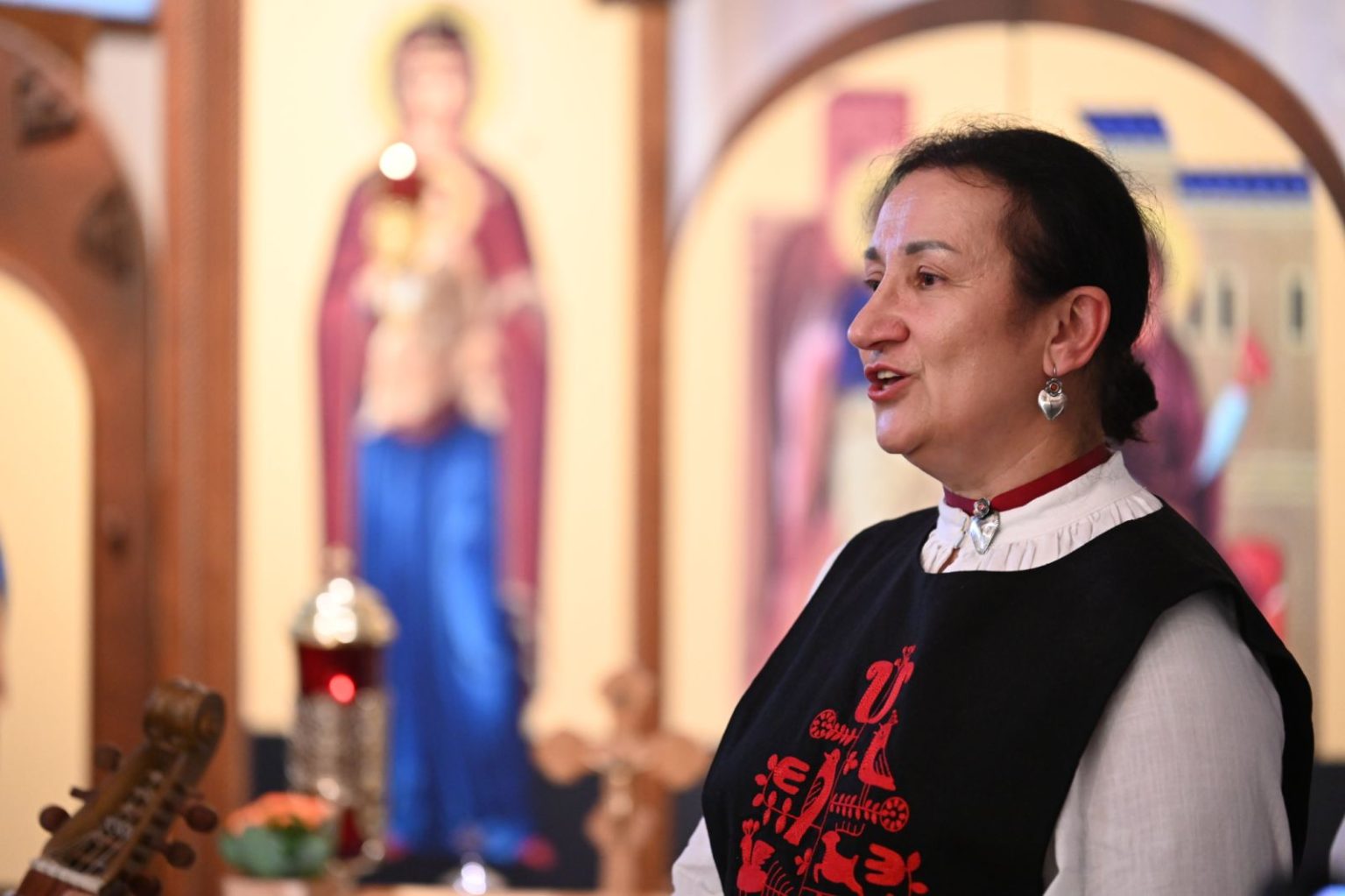 Kobza, Ukrainian Songs, and Prayer: A Charity Concert by Tetiana Loboda